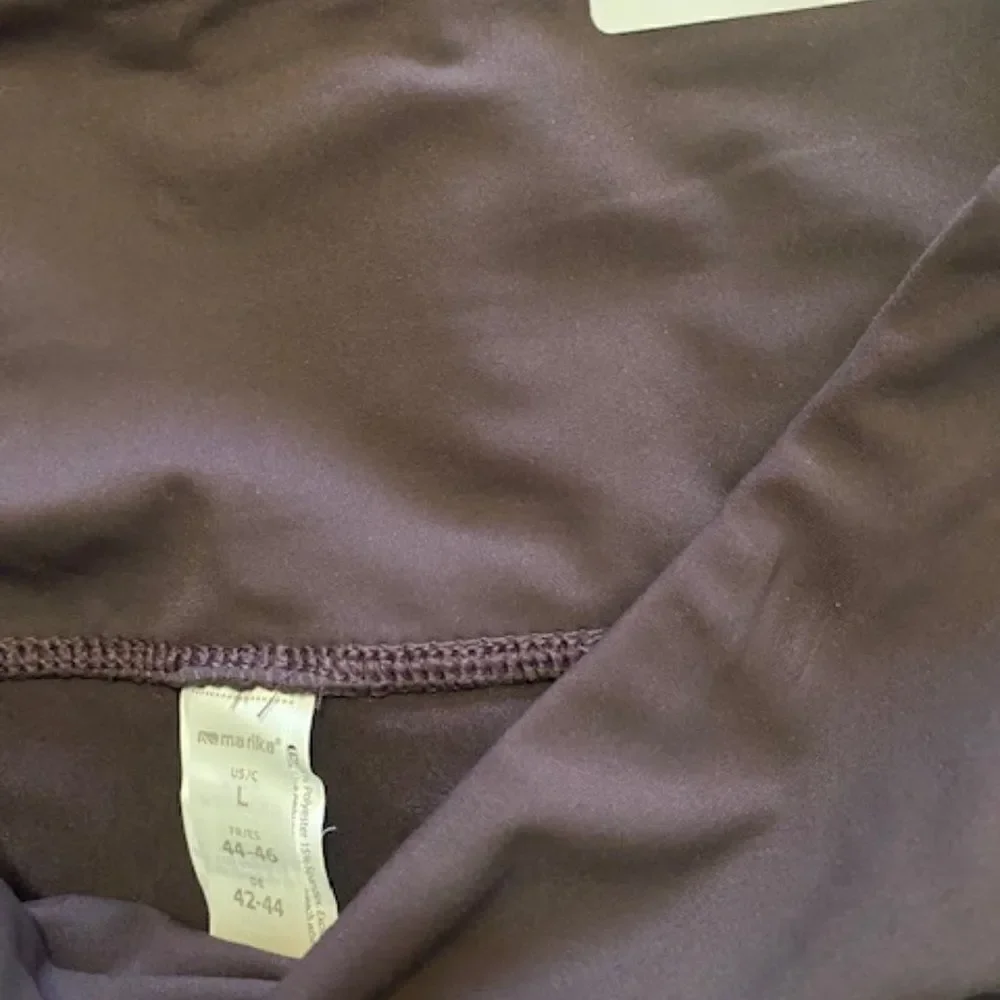 Marika Wild Plum Highrise Active wear, size L